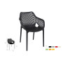 Кресло Siesta сетка (Air XL armchair) чёрное, арт. 007 (шт.)